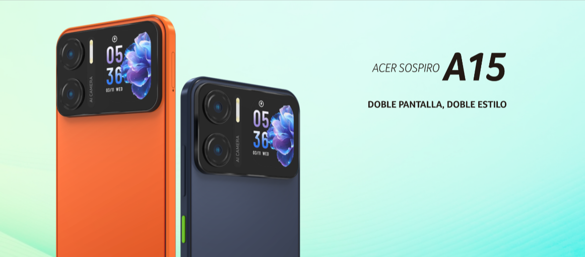 Double Display on Acer’s Newest Smartphone in a Decade Allows Super Selfies