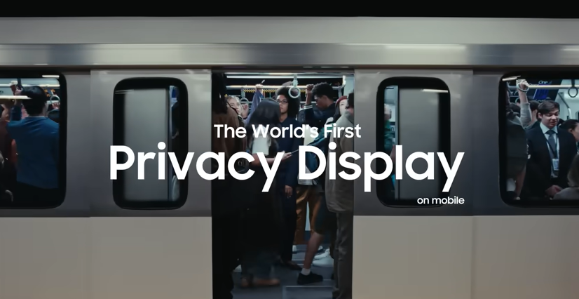 Samsung S26 Ultra featuring the Privacy Display